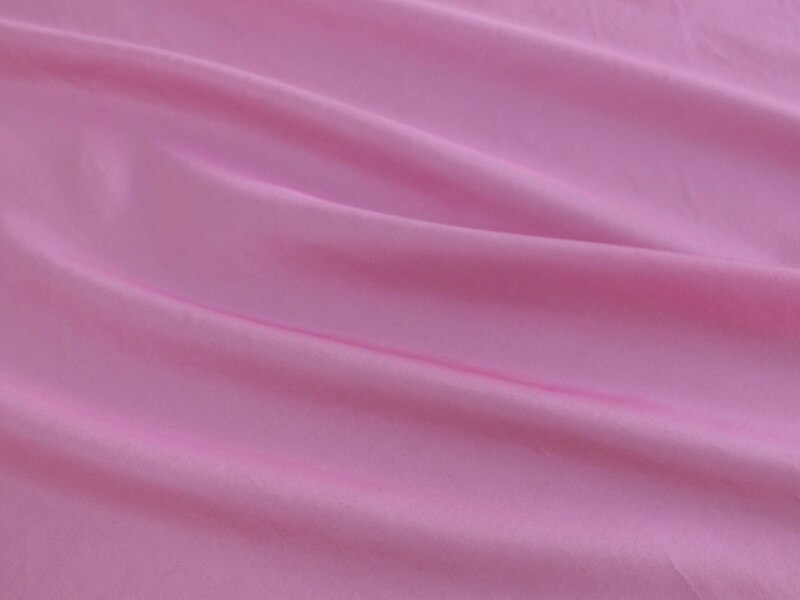 50cm*114cm Soft Silk Taffeta Material Bridal Fabric Pink