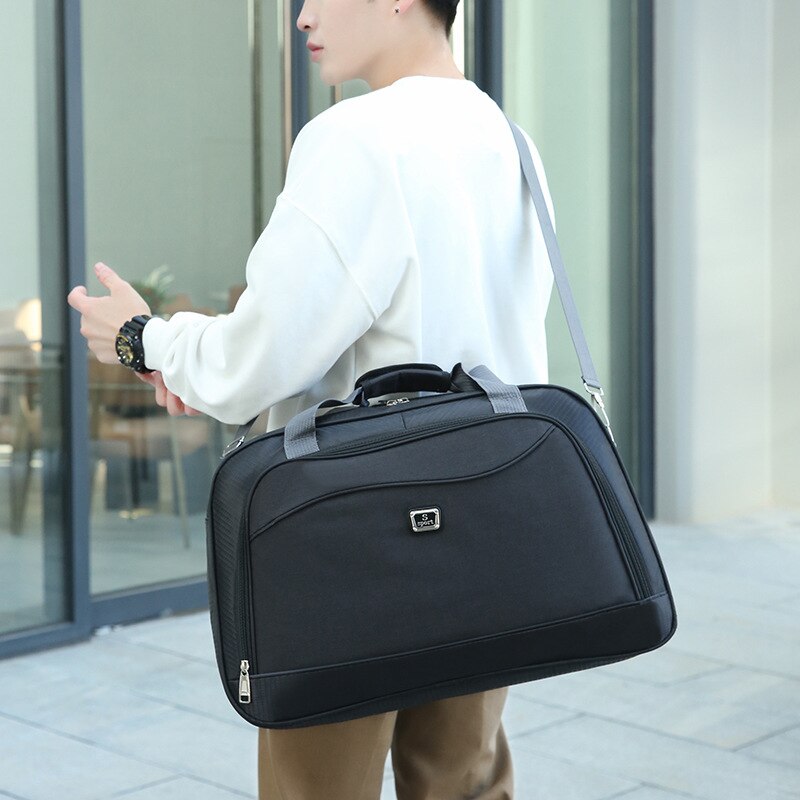 Wasserdichte reisetasche, business-tasche mit großem fassungsvermögen, wochenend-reisetasche, multifunktionale wochenend-sporttasche, tragbares gepäck, handtasche