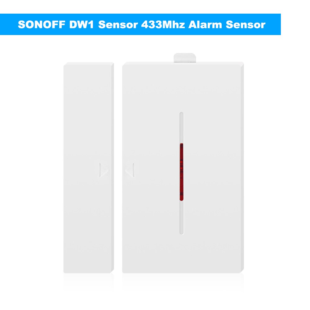 2 PCS SONOFF DW1 Sensor 433 Mhz Tür Fenster Alarm Sensor Wireless Anti-Diebstahl Alarm Kompatibel Smart Home Sicherheit alarm System: Bundle5