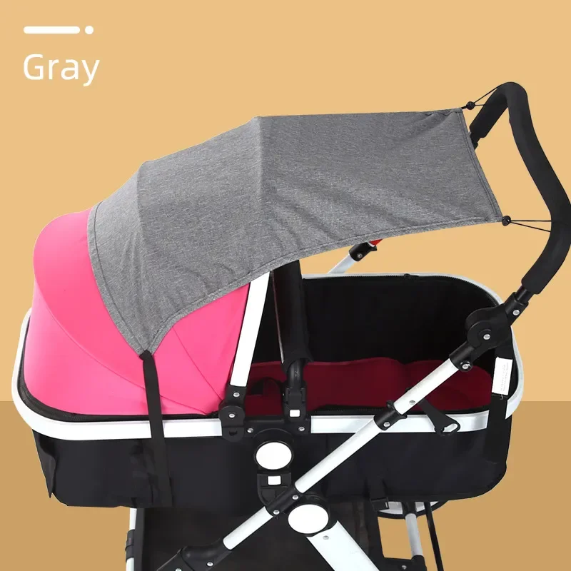 Acessórios universais para carrinho de bebê, proteção solar, proteção uv, dossel, capa para carrinhos de bebê, assento de carro, viseira solar
