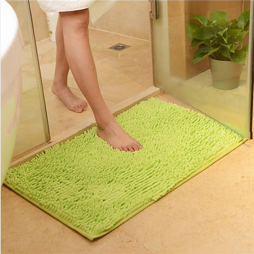Dörrmatta golvmatta anti-halk vattenabsorption matta köksmatta dörrmatta kök matta toalett matta hall veranda dörrmatta 40 x 58cm: Grön