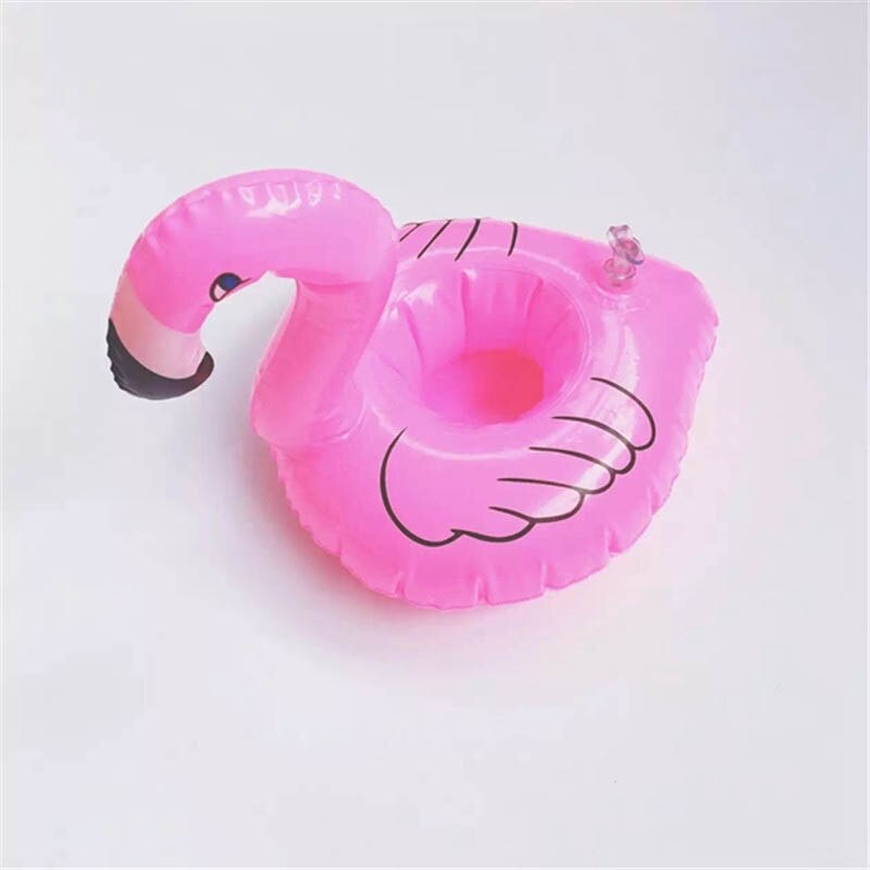 Mini Floating Cup Holder Pool Swimming Water Toys Party Beverage Boats Baby Pool Toys Inflatable Flamingo Drink Holders