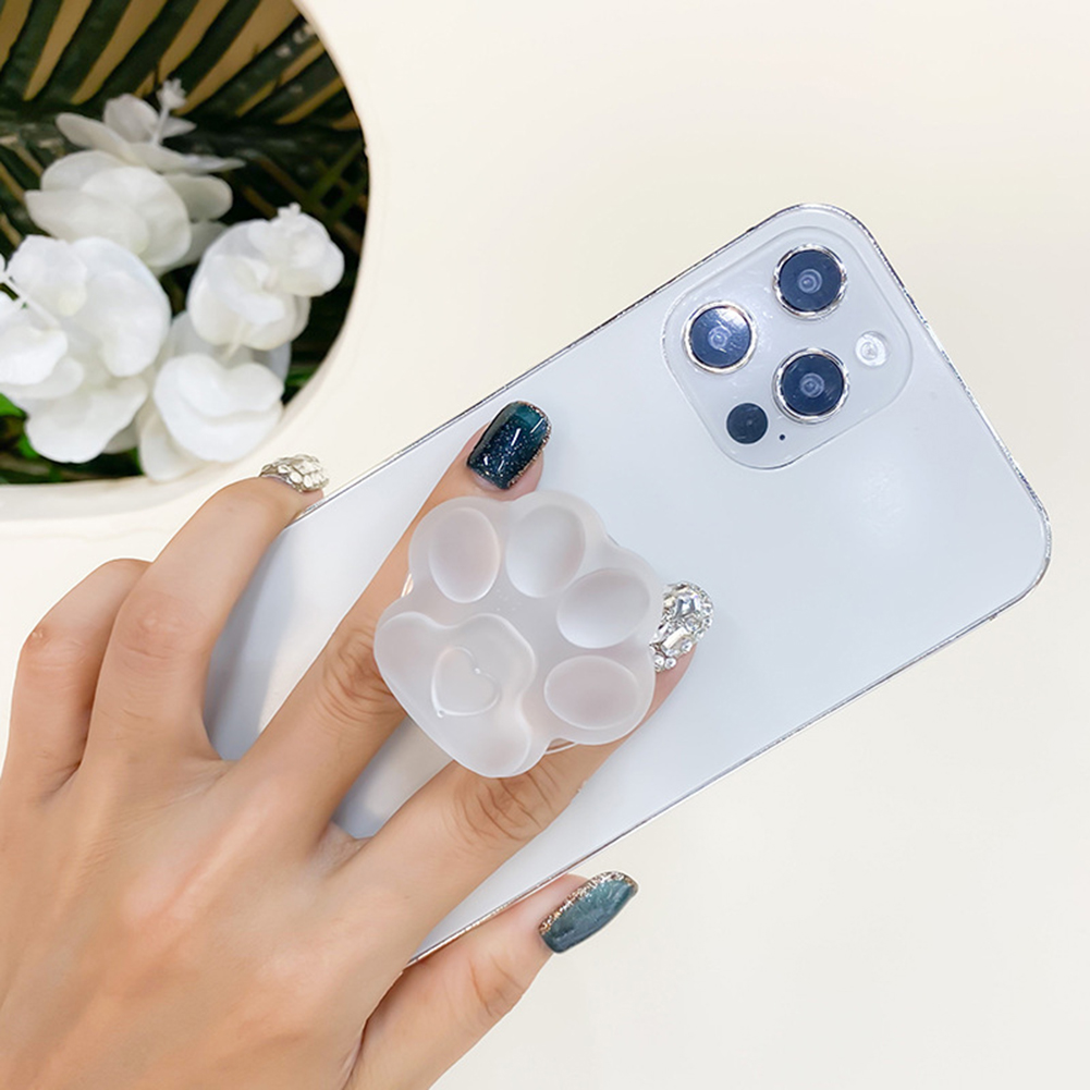 Mobile Phone Bracket Mount Cute Animal Claw Paw Airbag Expanding Stand Phone Finger Holder Support for iPhone Samsung Xiaomi