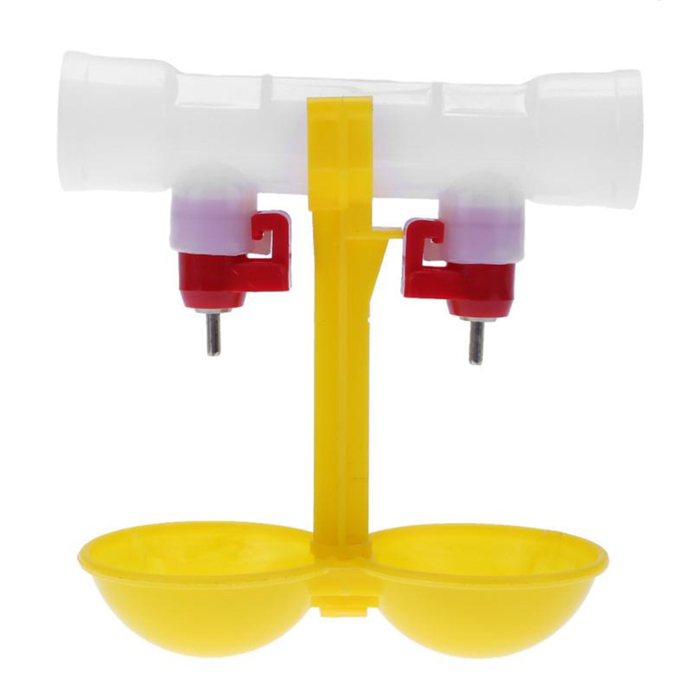 Automatic Bird Chicken Coop Feeder Poultry Chicken Drinker Water Cups Drinking Bowls for Chickens Feeder Bird Bowl