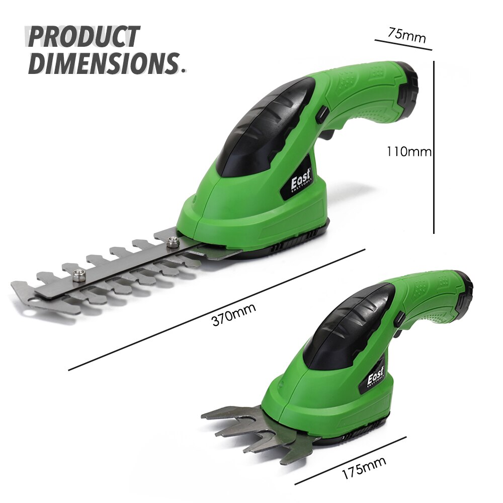 3.6V 2-in-1 Briggs Stratton Electric Lawn Mower Cordless Grass Shear Hedge Trimmer Rechargeable Electric Lawn Mower Garden Tools
