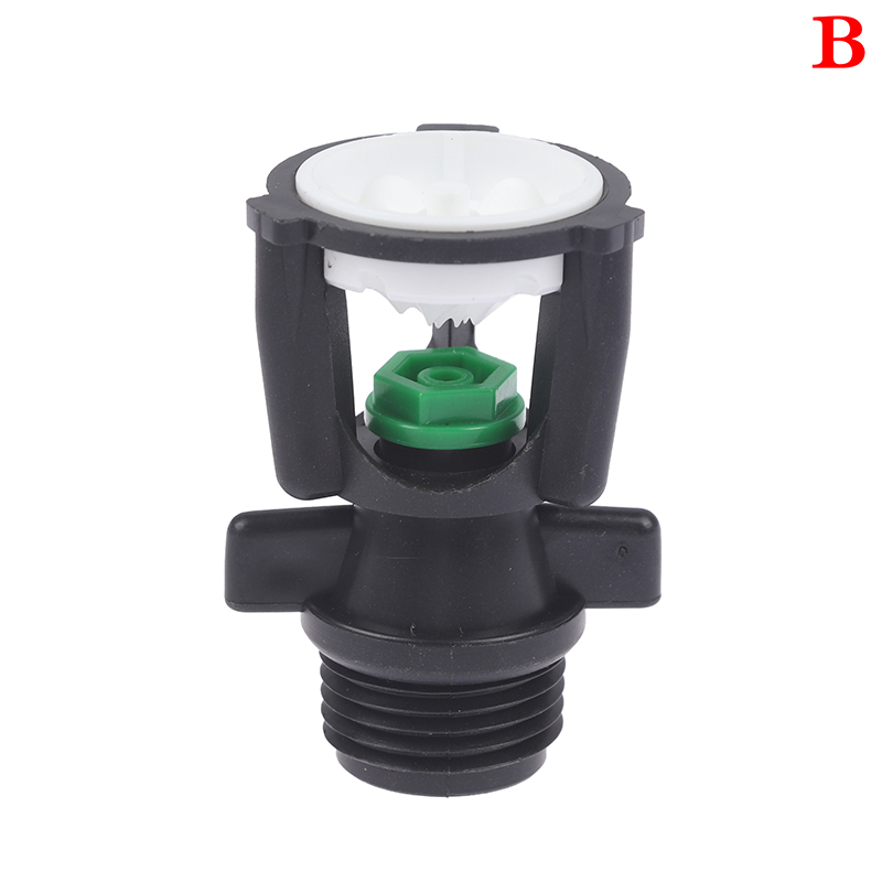 Garden Rotating Sprinkler 360 Degree Automatic Rotating Irrigation Sprinkler: B