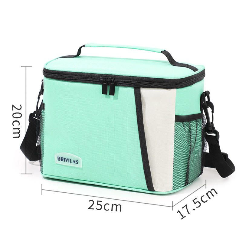 Insulated Lunch Bag Large Lunch Bags For Women Men Reusable Lunch Bag With Adjustable Shoulder Strap: GRAY