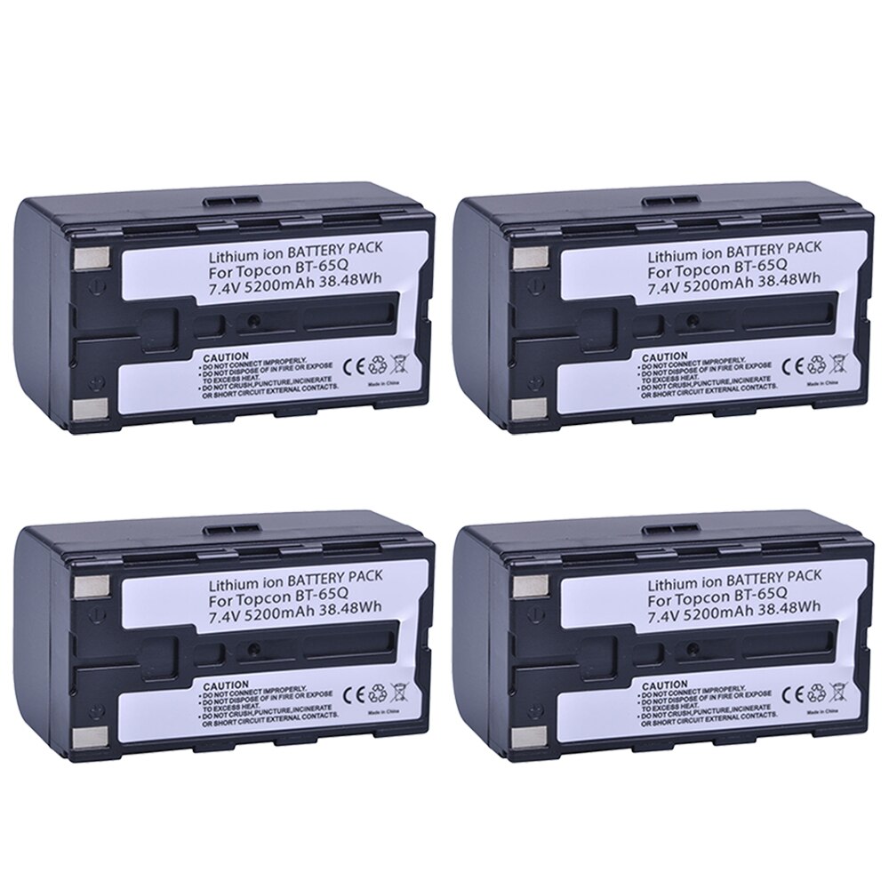 BT-65Q Battery for Topcon BT-60Q BT-61Q BT-62Q BT-66Q GMS-2 Survey Instrument Battery FC-200 FC-2200 FC-2500 GTS-750 GTS-900