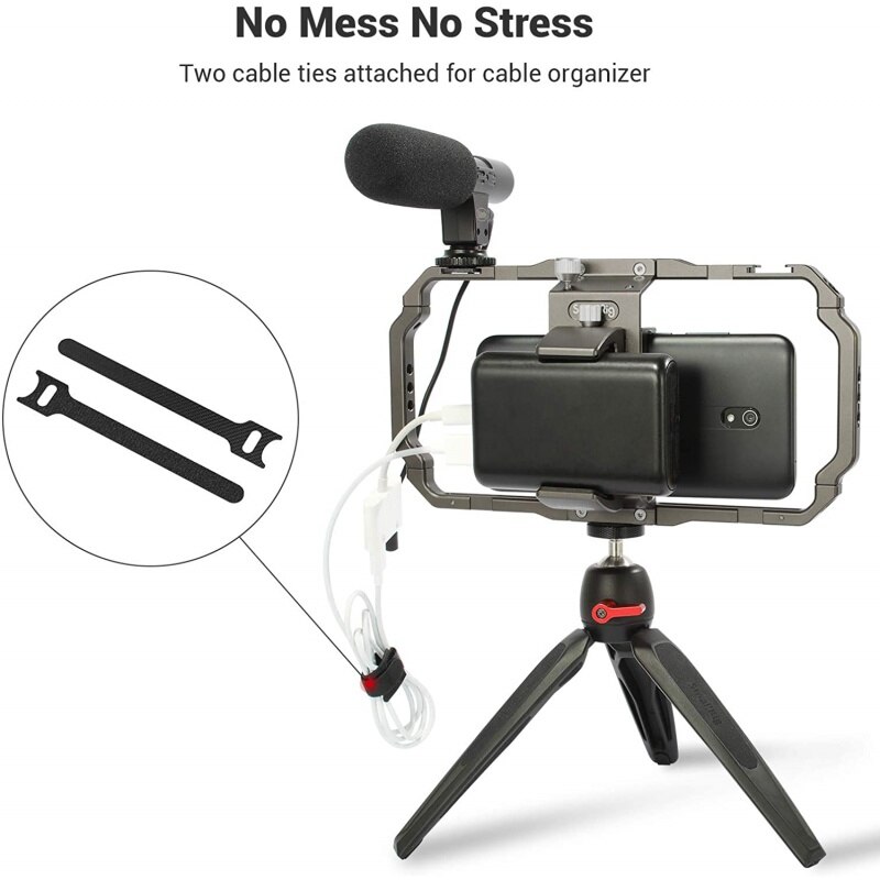 SmallRig Universal Mobile Phone Cage Smartphone Video Rig Filmmaking Vlogging Rig Case Stabilizer Alloy Grip Tripod 2791