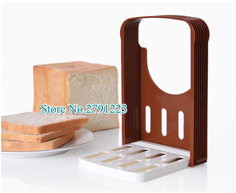 Foldable And Adjustable Kitchen Bread Slicers Loaf Cutter Household Toast Slicer DIY Baking Tools