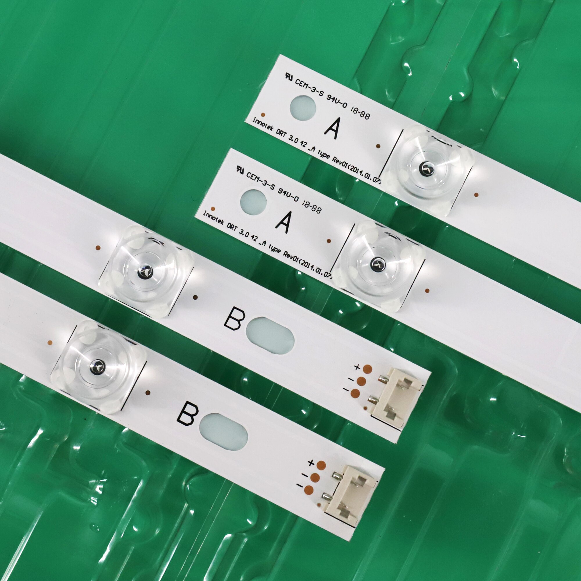 825mm led-hintergrundbeleuchtungsstreifen, 8 leds für  lg 42 -zoll-fernseher, innotek drt 3.0 42 ", 6916l 1709b 1710b 1957e 1956e 6916l-1956a 6916l-1957a