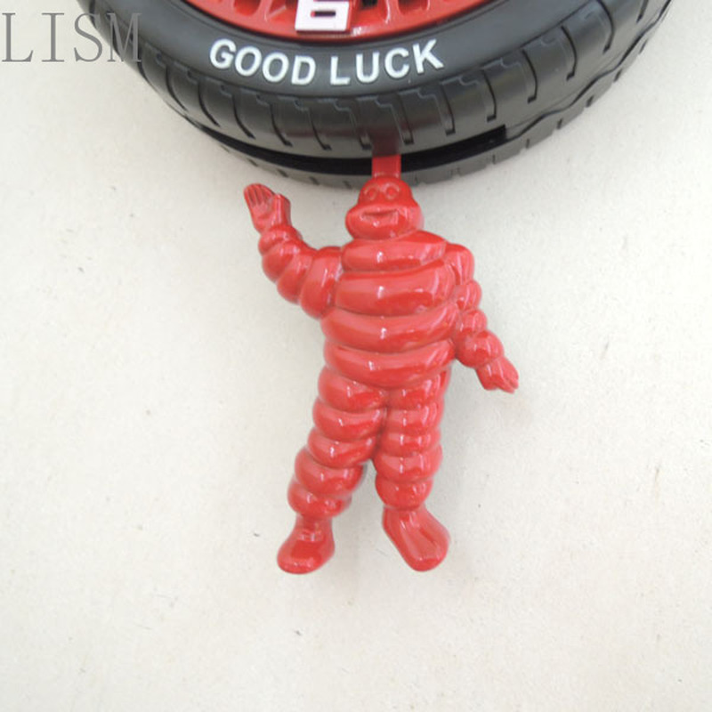 Moda kreatywna opona huśtawka mały zegar ścienny uczeń obudzić zegar prezent urodzinowy prezent domu