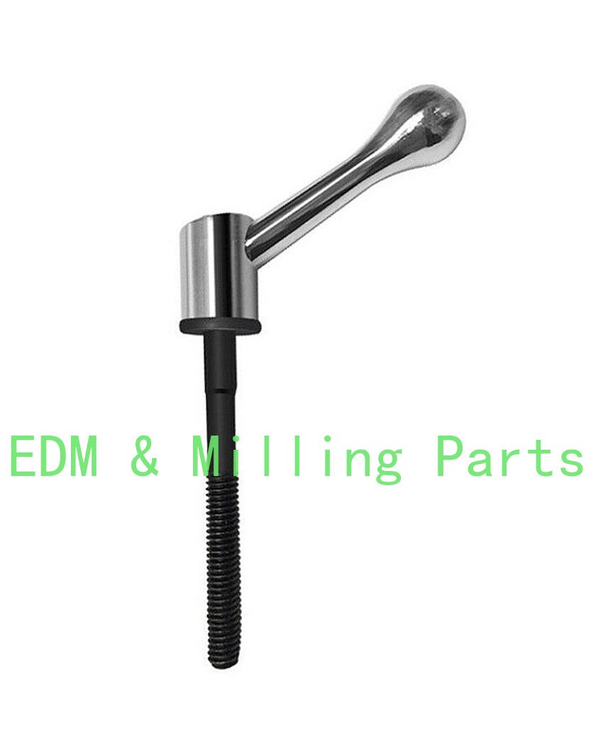 2pcs Milling Machine CNC Table Lock Handle 5/16 Brass Sleeve Vertical Mill For Bridgeport Mill Part B148+B153