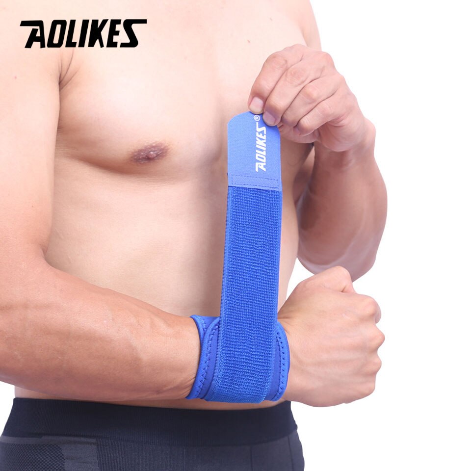 1Pcs Wrist Support Brace Brand Wristband Men Women Gym Wrestle Adjustable Sports Protection Wrist