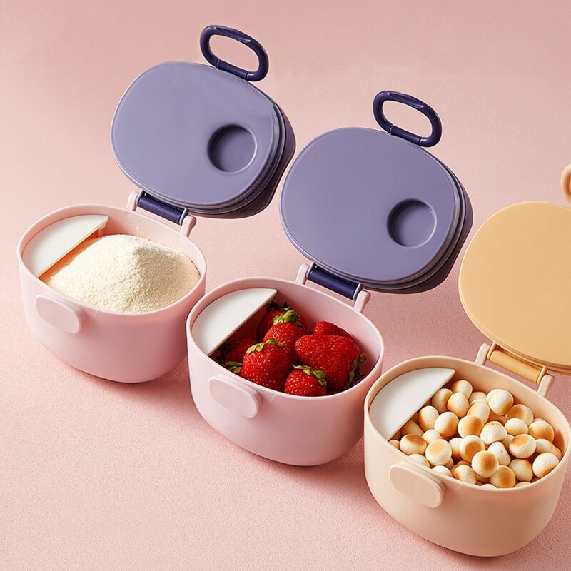 Baby Milk Powder Box Infant Feeding Food Formula Dispenser Container Toddler Snacks Food Mix Portable Storage Container