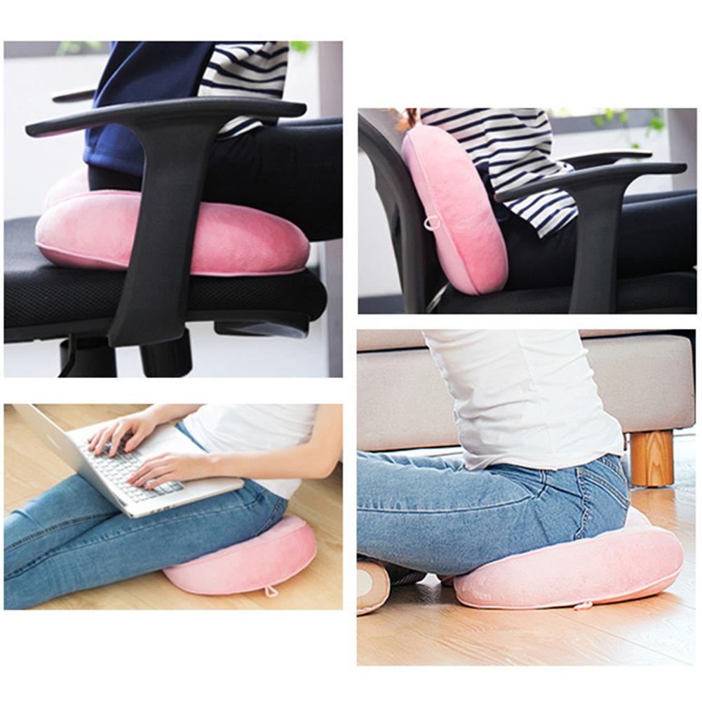 Dual Comfort Orthopedic Cushion Pelvis Pillow Lift Hips Up Seat Cushion Multifunction, for Pressure Relief