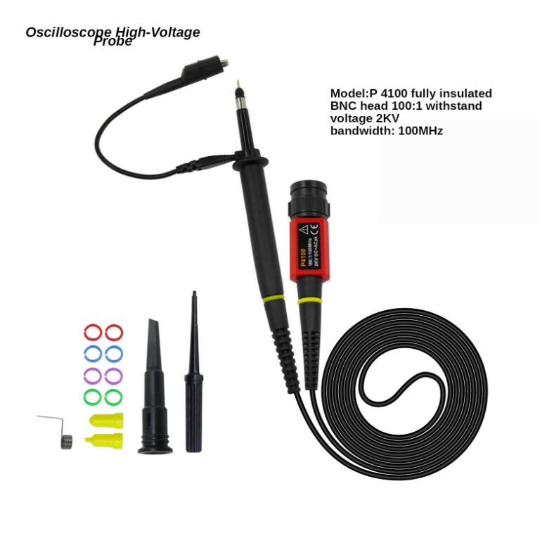 100:1 High Voltage Probe Weerstaan Spanning 2KV 100Mhz Oscilloscoop