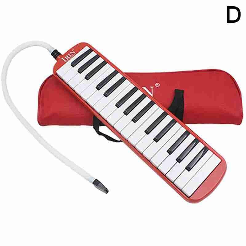 Genuine Irin Tone Piano 32 Keys Tone Piano Student Children's Classroom Beginner Adult Playing Musical Instrument: red