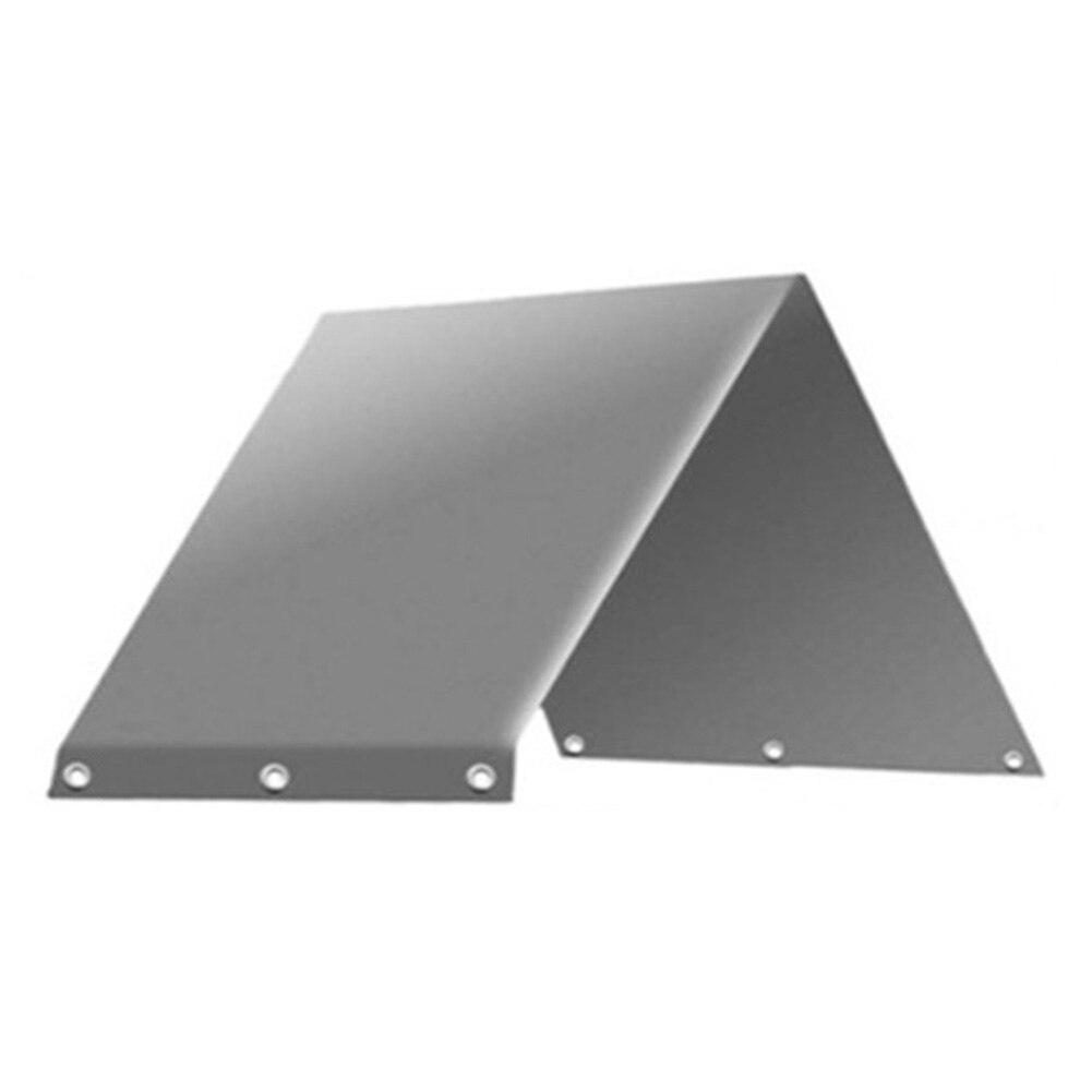 Outdoor Easy Install Swingset Shade 132x226cm Kids Tarp Sunshade Playground Roof Canopy Snow Proof Warehouse Waterproof Cover: Grey