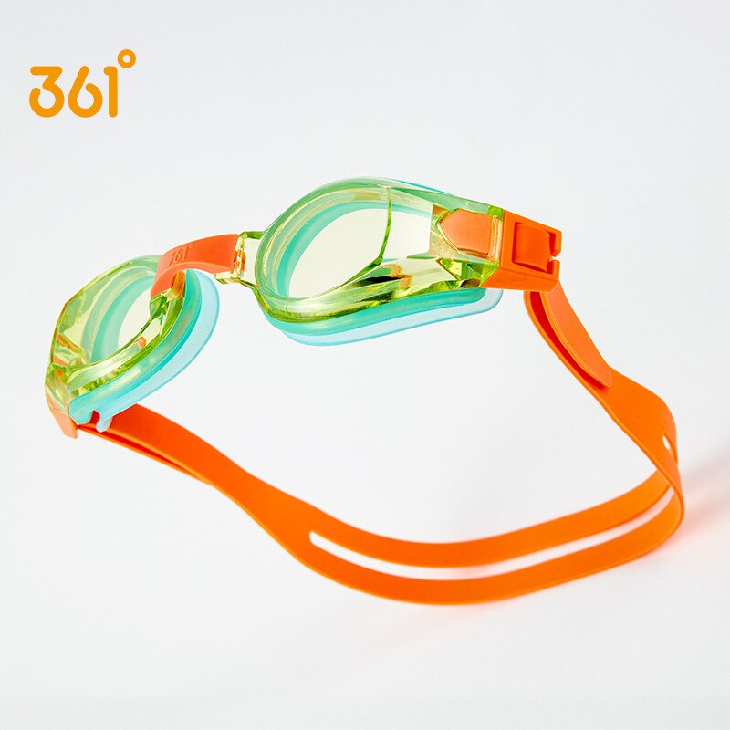 Optical Swimming Goggles Children Myopia Pool Earplug Waterproof Bathing Eyewear Prescription Kids Diving Glasses