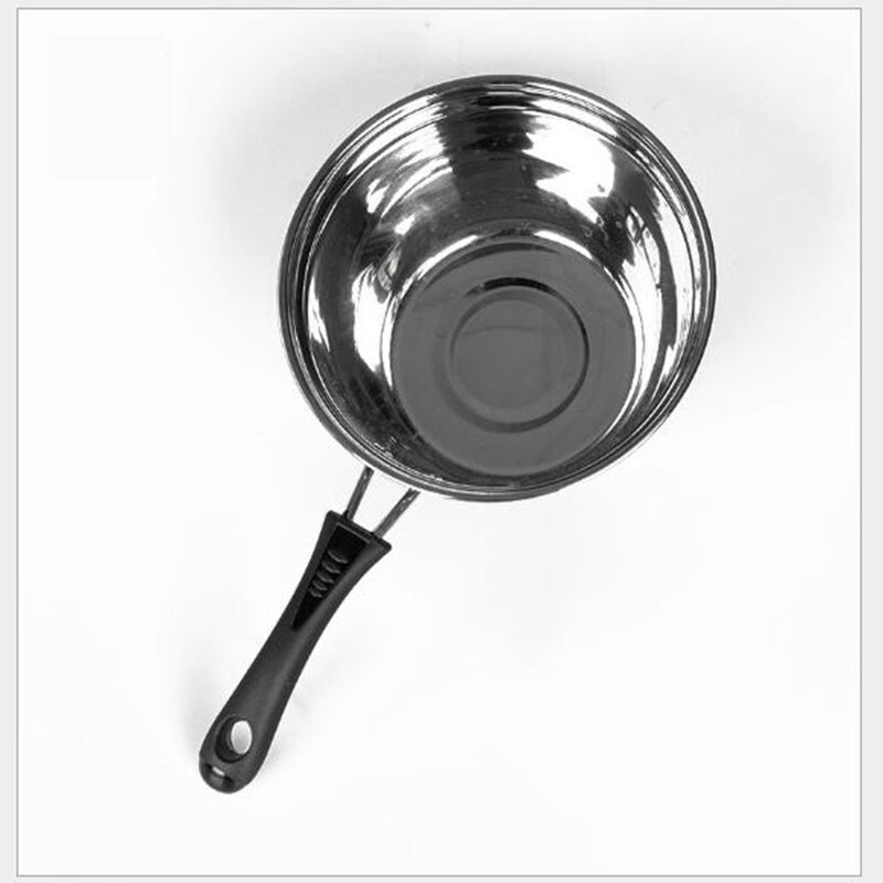 Stainless steel pot non-magnetic curved milk pot Korean multi-purpose cooker