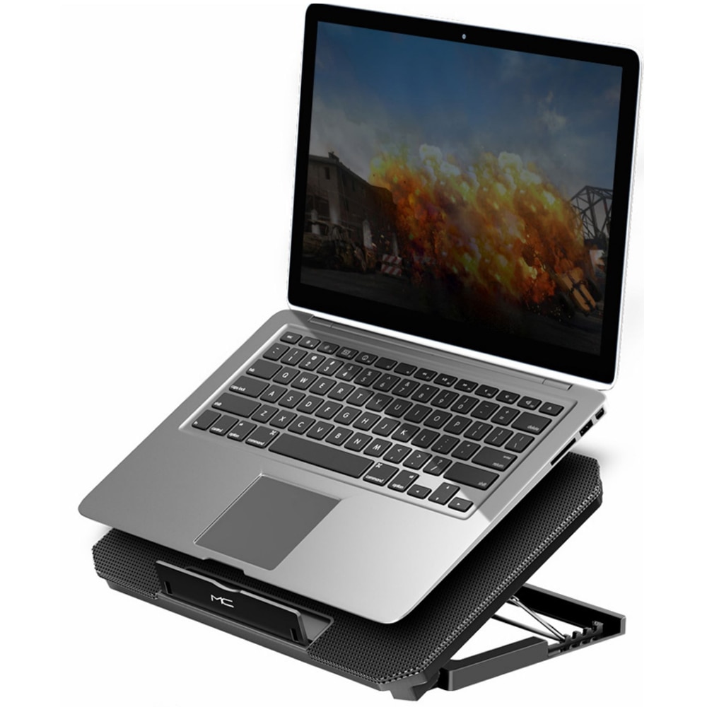 Laptop Cooler 2 USB Ports Two Cooling Fan Base Notebook Cooler Stand support 12-17 Inch Laptop Cooling Pad Accessories