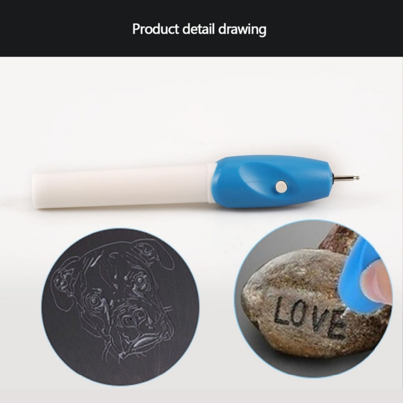 Draagbare Elektrische Graveren Pen Elektrische Belettering Pen Carve Diy Tool Metaal Glas Plastic Carving Hout Metaal Glas #