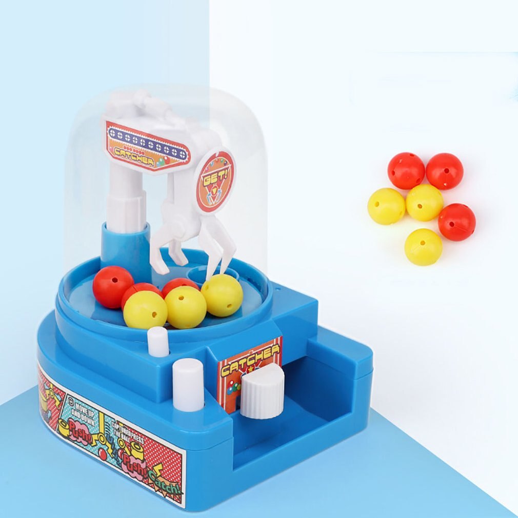 Piger og drenge minikuglefangemaskine lille legetøj plast slik kugle gripper til børn lærerigt legetøj: Default Title