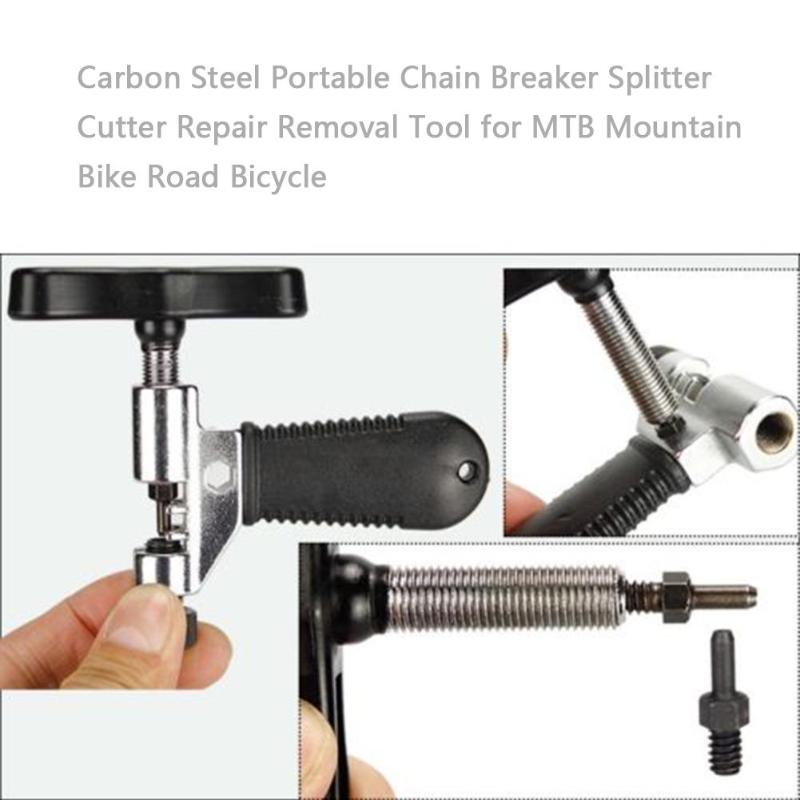 Carbon Staal Draagbare Chain Breaker Splitter Cutter Repair Removal Tool Voor Mtb Mountainbike Weg Fiets