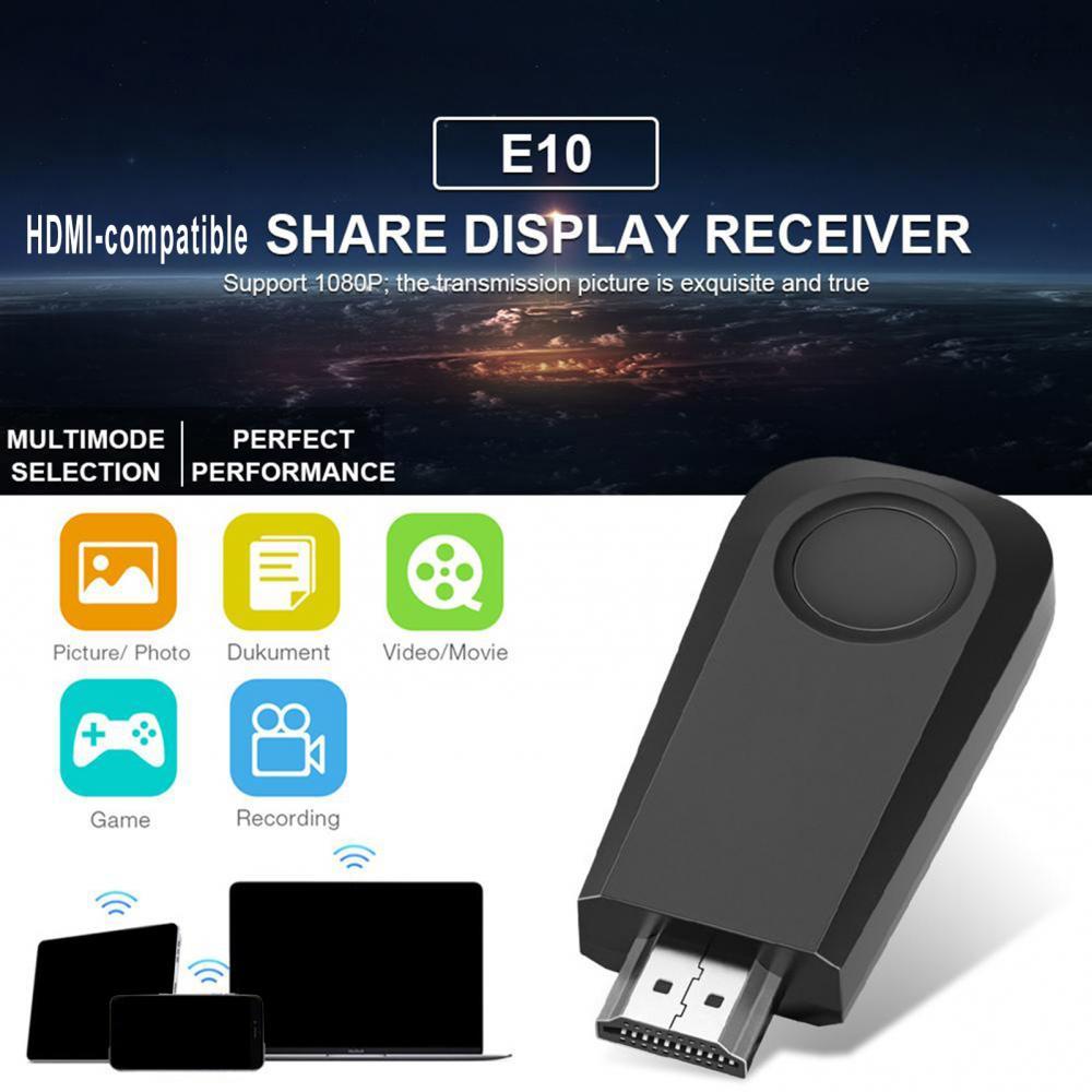 Receptor de TV Dongle con adaptador de pantalla, 50% de descuento, Universal, 1080P, para teléfono inalámbrico, compatible con HDMI