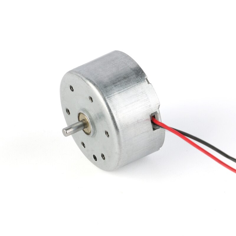 2pcs R300C 3V 3500RPM Mini DC Motor For Solar Small Fan Motor High speed motor Handmade DIY DC Motor With Wire Line