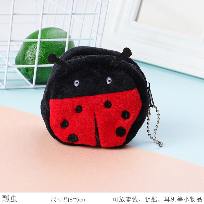 Litthing lindo Mini monedero mujeres bolso niños monedero cartón Animal Wallet estudiante almacenamiento bolsa titular 1 Uds: 13