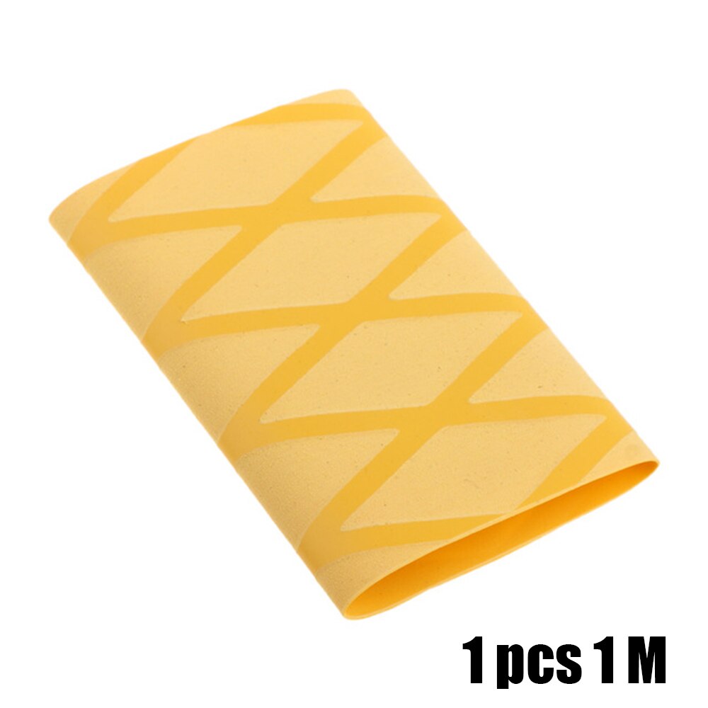 Racchetta termorestringente da ping-Pong nastro antiscivolo in gomma morbida a secco con impugnatura antiscivolo per racchetta da ping Pong: giallo