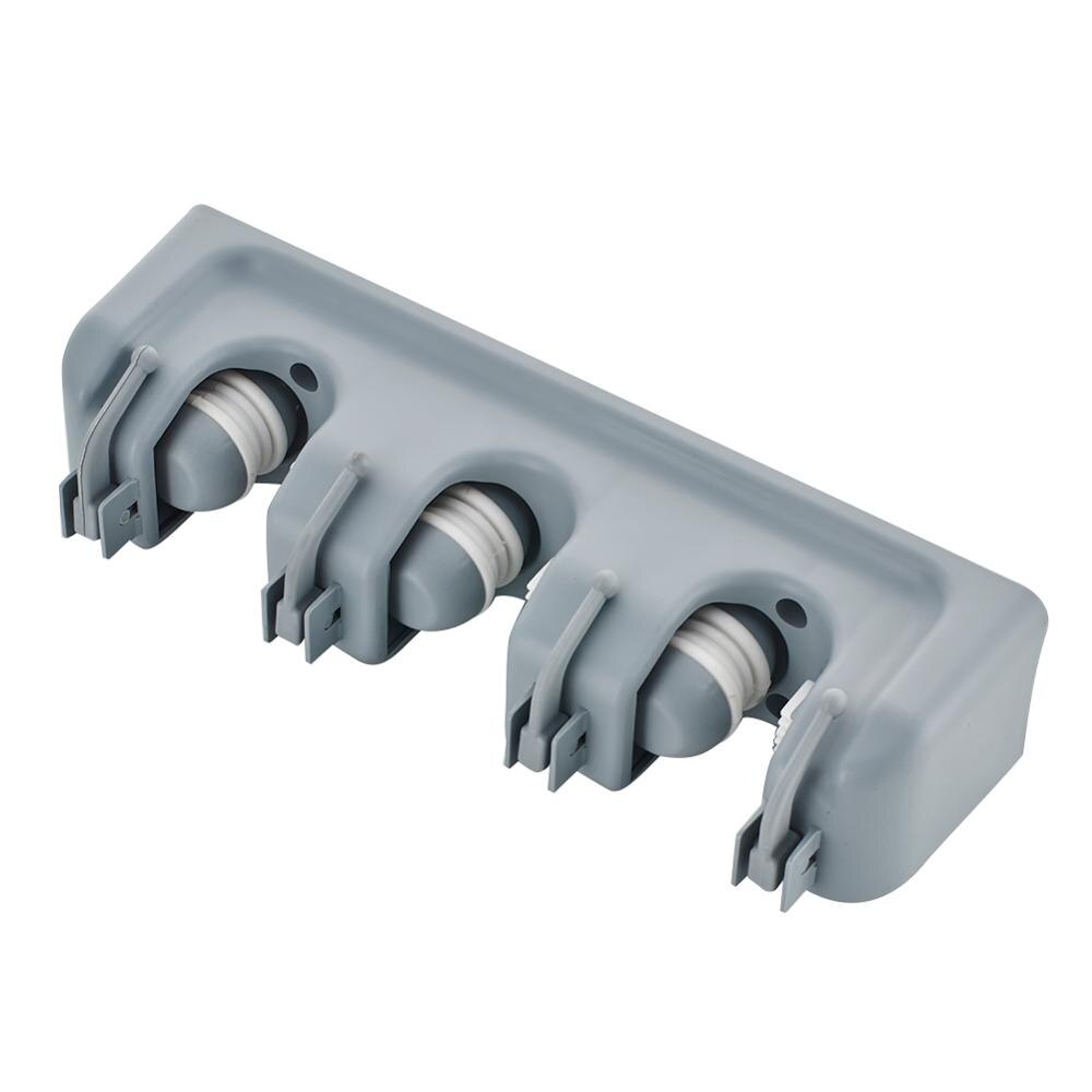 5/4/3 Position support de serpillière cuisine organisateur brosse balai cintre support de rangement ménage vadrouille brosse cintre cuisine Gadgets: 3 racks