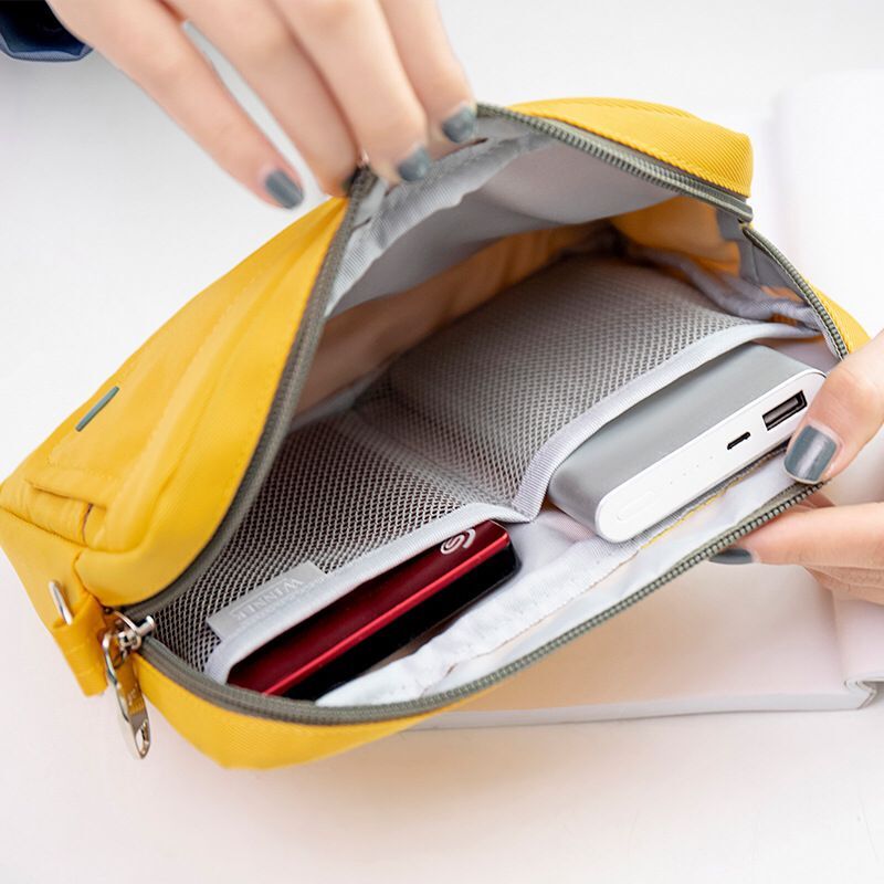 Minkys Eenvoudige Serie Grote Capaciteit Pencilcase Potlood Tas Desktop Opbergtas Waterdichte Potlood Pouch Kawaii School Stationery