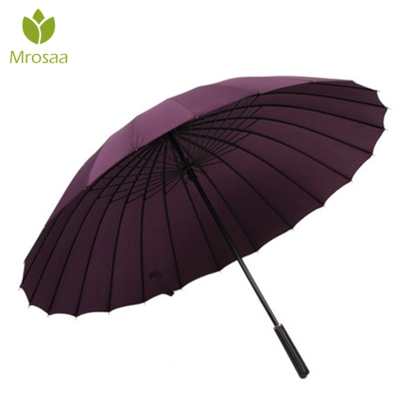Big Umbrella Men 24 Ribs Automatic Open Golf Umbrella Male Commercial Compact Large Strong Windproof Parasol Regalo Hombre XX18: 5
