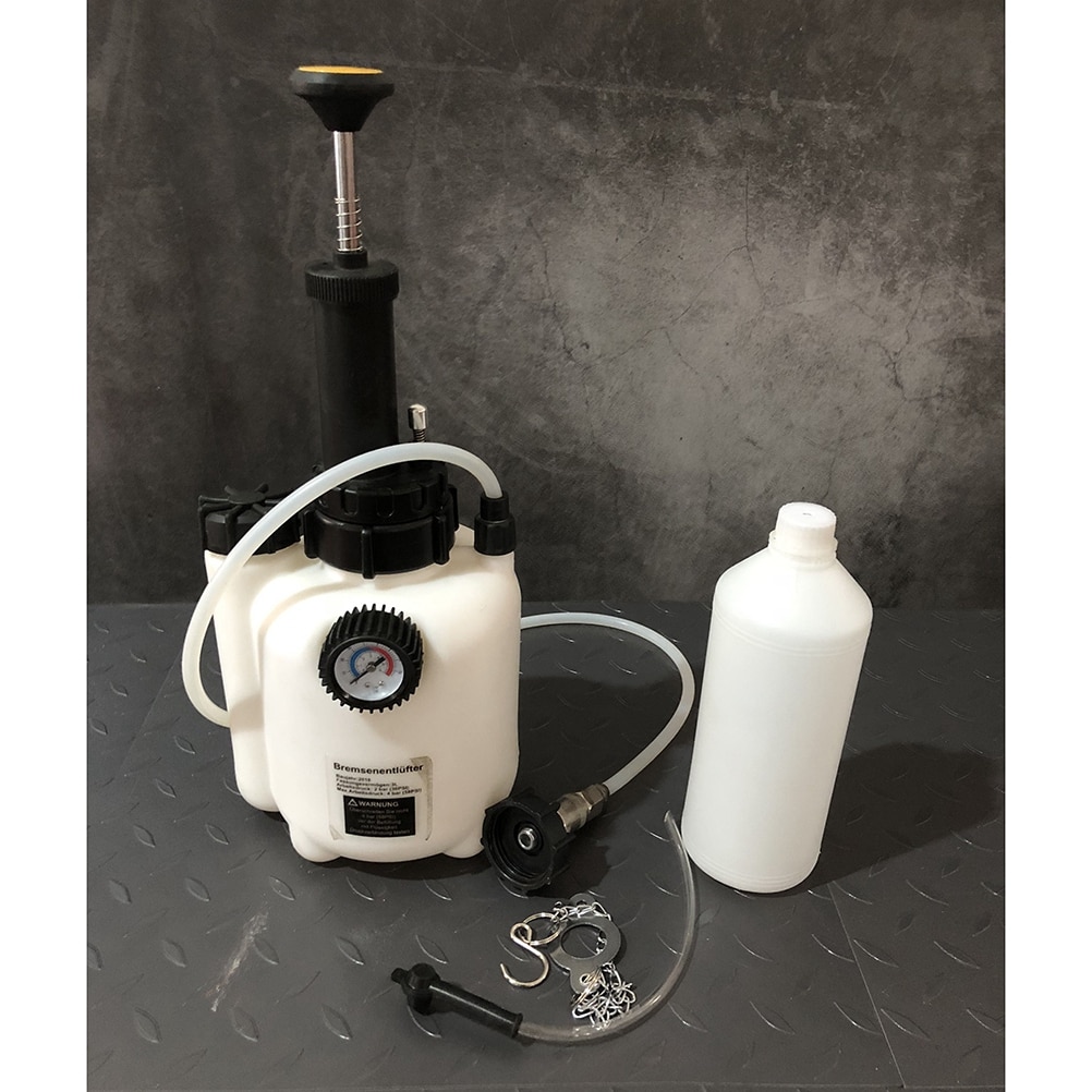 Car Brake Bleeder Durable Sturdy Efficient Vehicle 3 Liter Brake Bleeder Auto Bleeding Kit Replacement Tool Brake Bleeder Kit