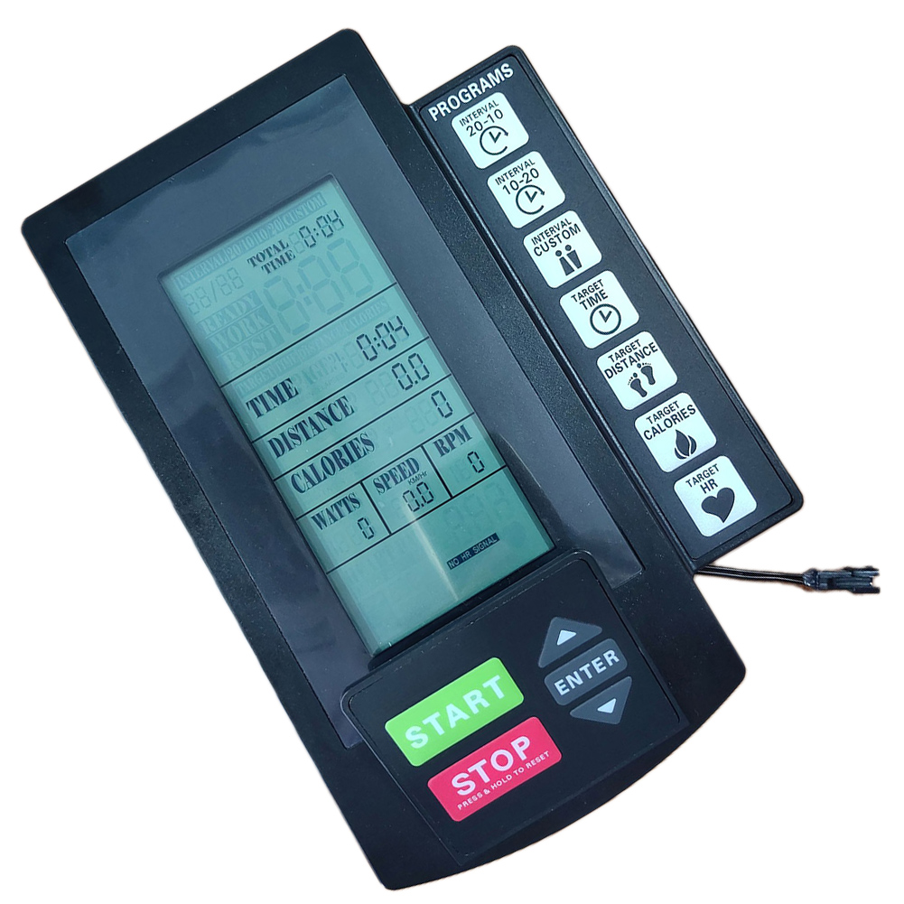 Teller Display Monitor Snelheidsmeter Windweerstand Hometrainer Tellerweergave Trainingsgegevens Windweerstand Hometrainer