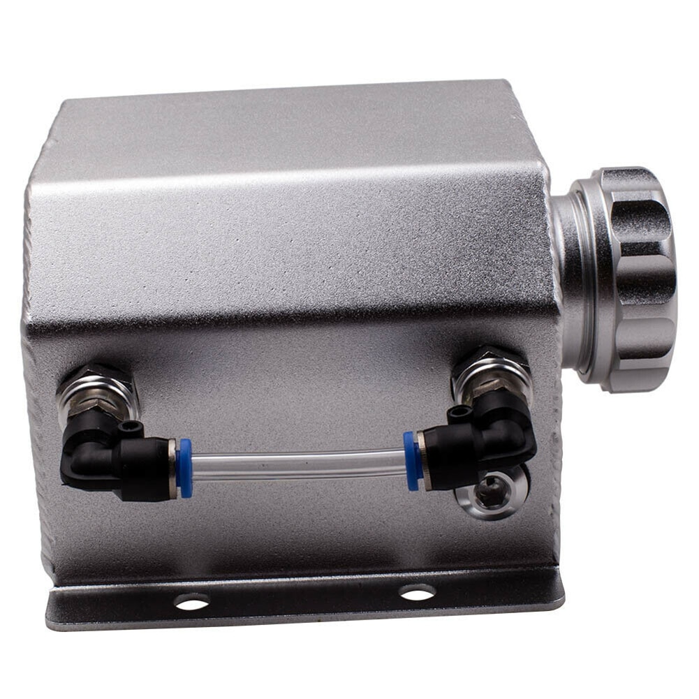 1000ml Universal Breather Bottle With Cap Replacement Reservoir Recovery Engine Radiator Overflow Oil Catch Can Coolant Tank