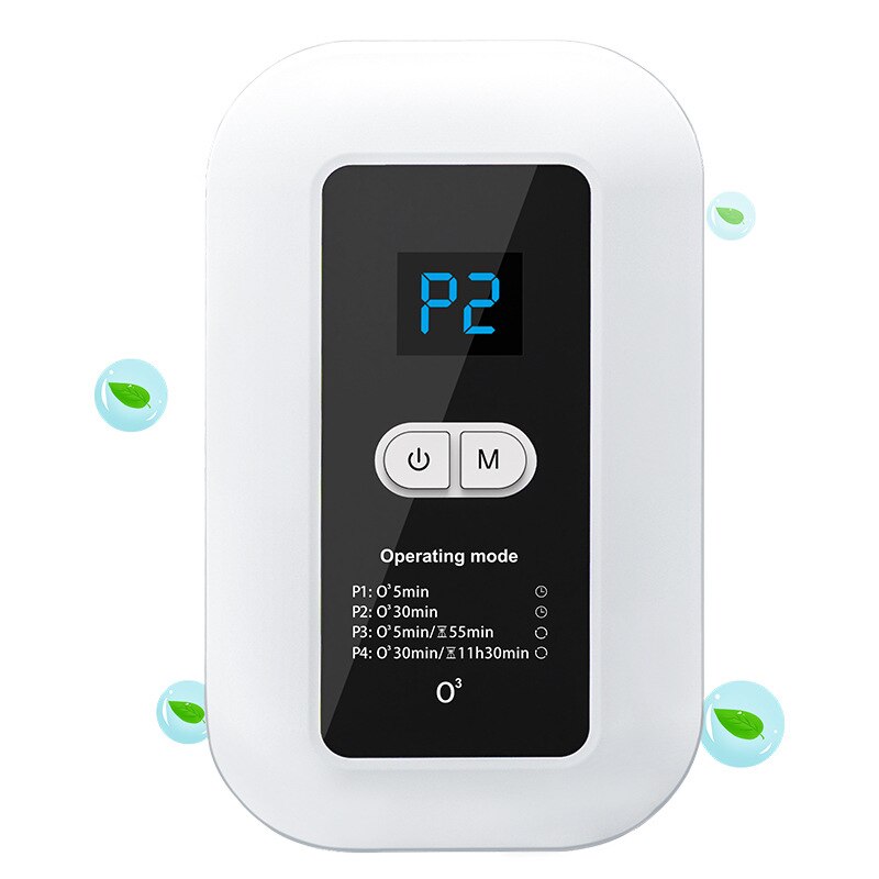 Household Ozone Generator Rechargeable Air Purifier O3 Ionizer Machine Formaldehyde Odor Removal Sterilizer for Kids Pet Home: FT60  200X118MM