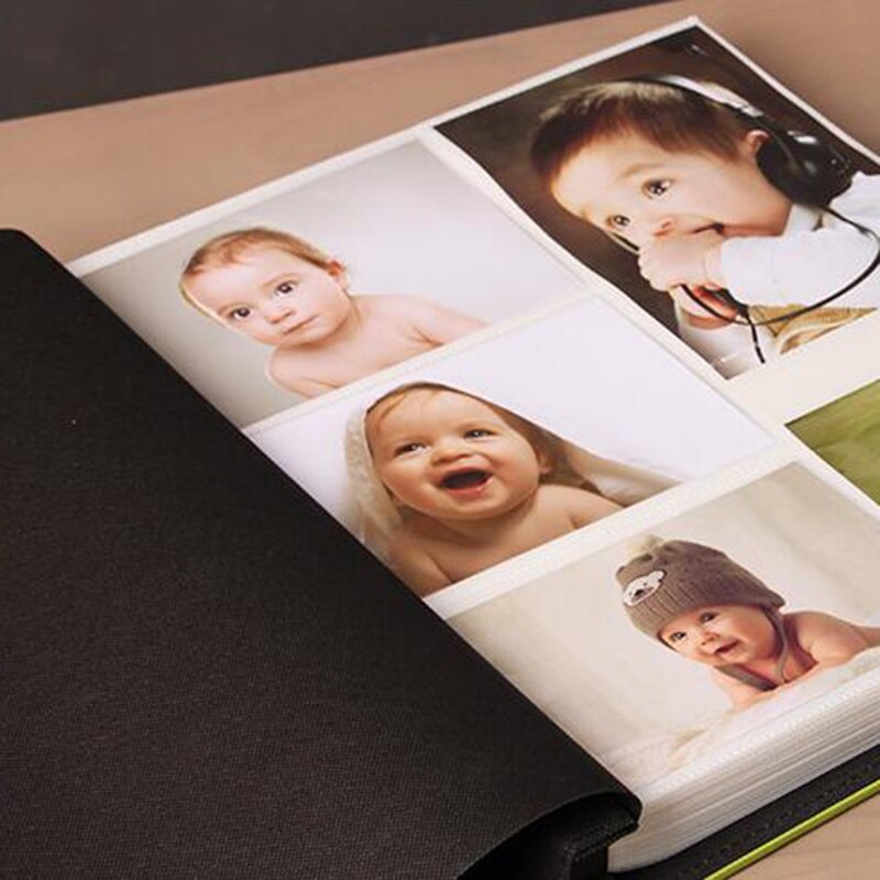5 tommer 6 tommer 7 tommer klassisk læderindsat fotoalbum brugerdefineret omslag stort 600 fotos familiehukommelses bryllupsalbum