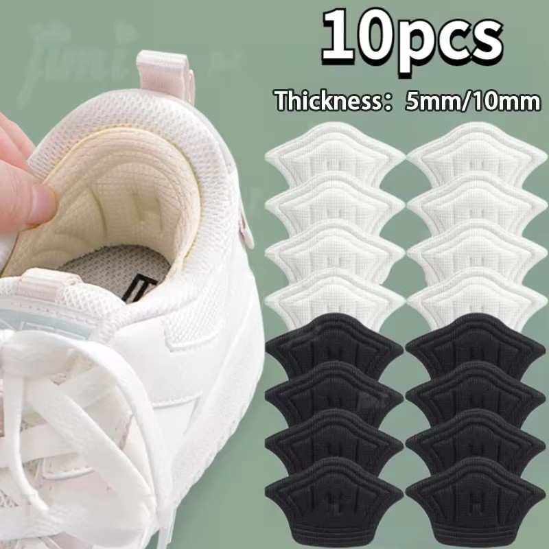 1-10 paia solette per scarpe patch tallone per scarpe sportive dimensioni regolabili piedi pad sottopiede protezione tallone adesivo posteriore scarpa pad