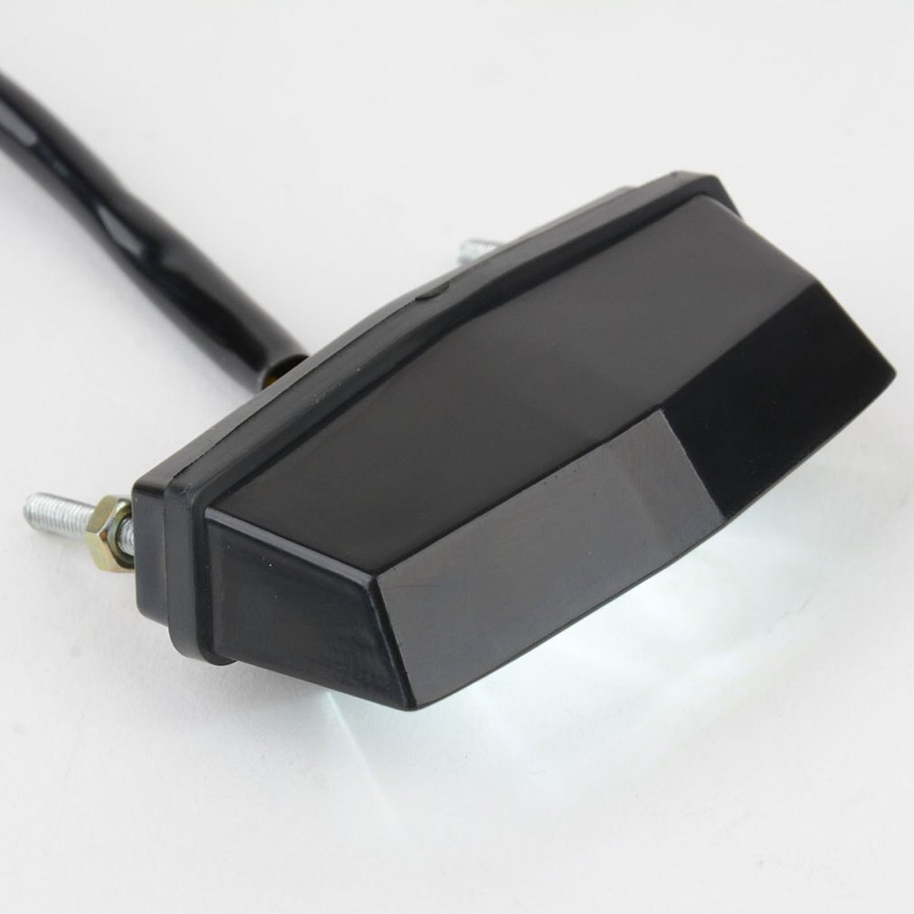 3LEDs Motorcycle Black Mini LED Licence Plate Light Rear Tail Lamp light
