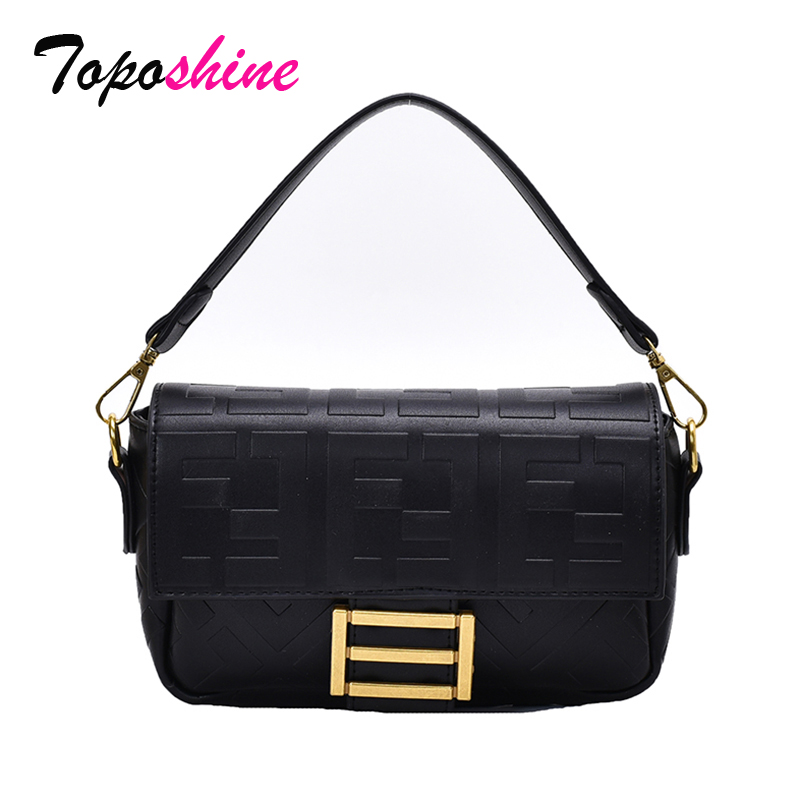 Toposhine Ladies Plaid Flap Bag Handbags Women Bags Small Day Clutch Gold Chain Girls Crossbody Bags