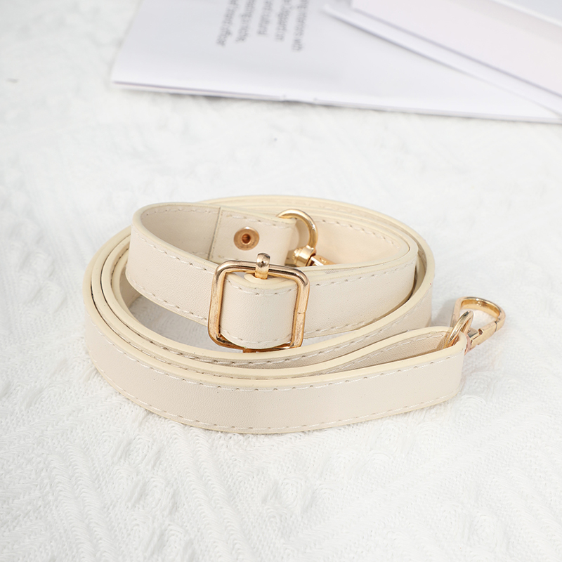 Bag Strap For Crossbody Mini Bag Shoulder Strap 130cm Bag Belt Accessories PU Solid Color Handles For Women's Bags