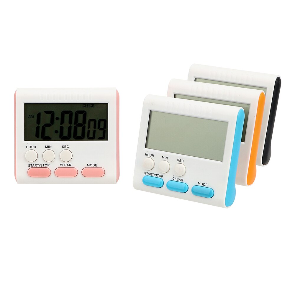 NICEYARD Cooking Timer Memory Function Kitchen Timer Count Up Down Alarm Clock 12 Hours Magnetic Large LCD Digital Timers