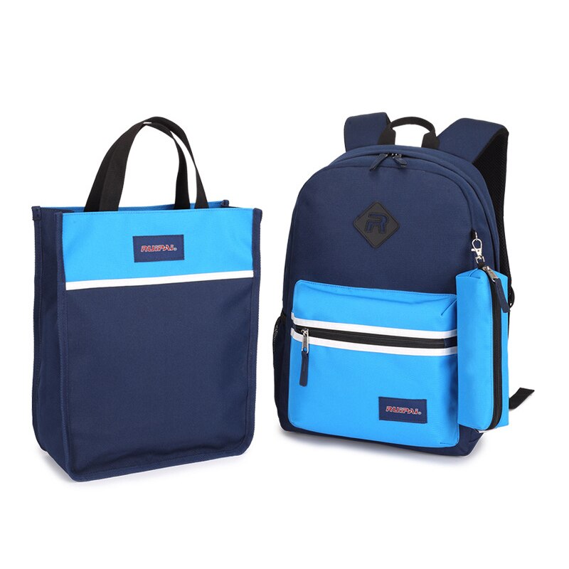 Blauwe Rugzak voor Kinderen met Ruimte Print | A Little Lovely Company