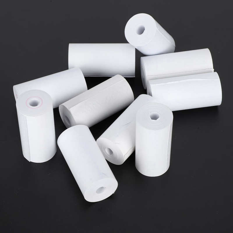 10 Rolls Printing Paper Pocket Printer Camera Photo Paper Replacement 13 Meter x 5.5cm