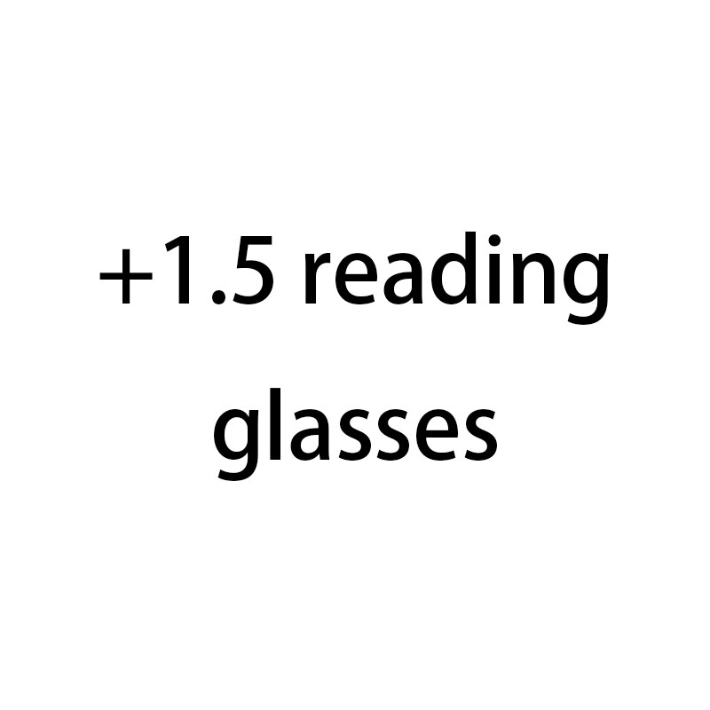 Tytanowe okulary z lekkiego stopu ramki bez oprawek okulary krótkowzroczność okulary korekcyjne mężczyźni kobiety okulary dla osób z krótkowzrocznością okulary robić czytania: 1.50Hyperopia