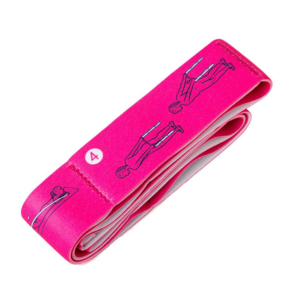 Door Flexibility Stretching Leg Stretcher Strap for Ballet Cheer Dance Gymnastics Trainer Yoga Flexibility Leg Stretch belt: Blue